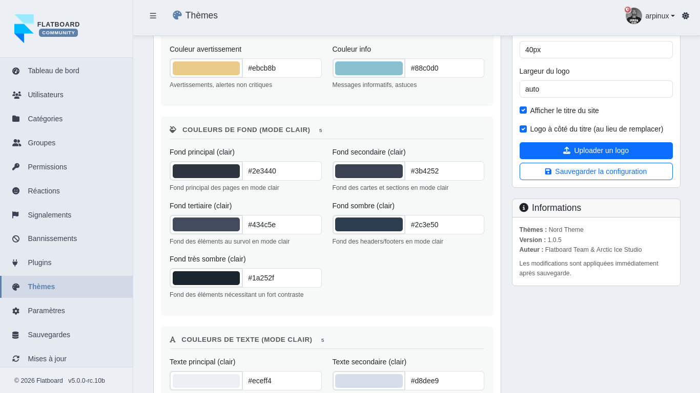 shot config theme nord